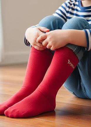 Гольфи підколінники гетри дитячі червоні 32 33 34
