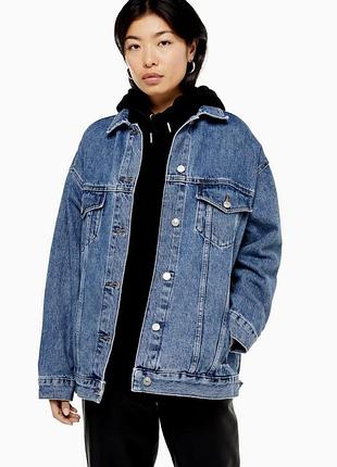 Куртка джинсова бавовна синя primark