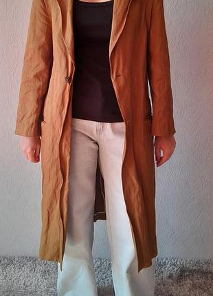 Пальто-плащ zara m