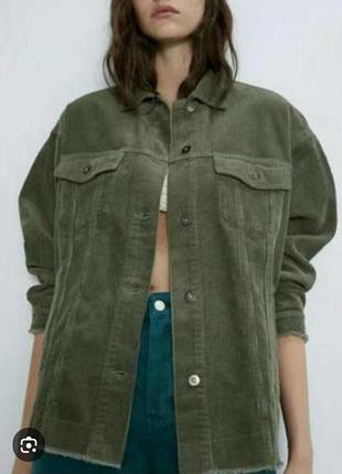 Стильная базовая куртка джинсовка/вельветовая