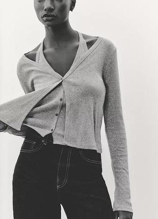 Блуза кофта світер zara розмір l жіночій