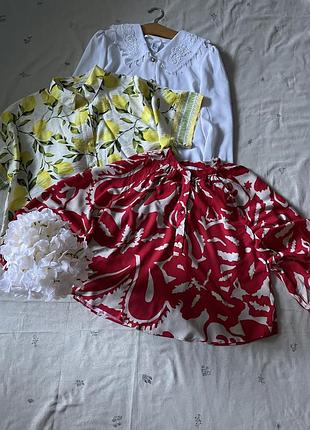 Сорочка в лимончики .