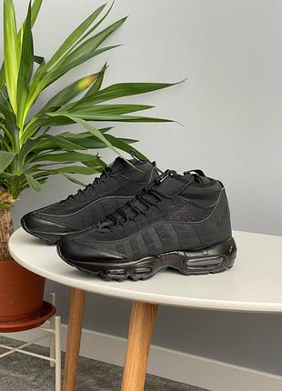 Кроссовки nike air max 95 sneakerboot black