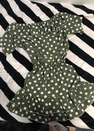 Сукня в горошок