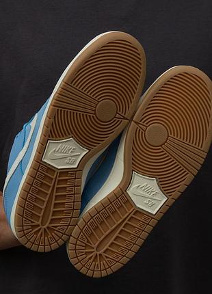 Кросівки nike sb dunk pro blue white 7