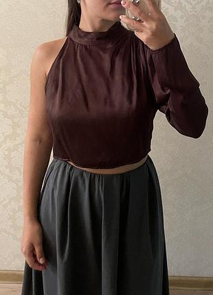 Блуза на одно плече