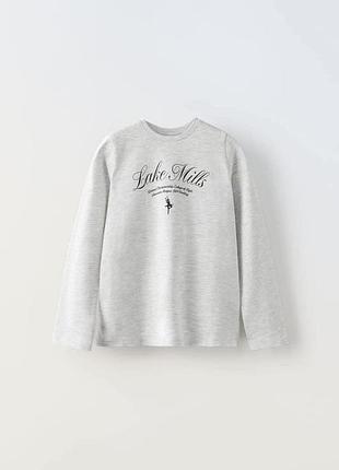 Лонгслів кофта футболка  для дівчинки zara 11-12 років