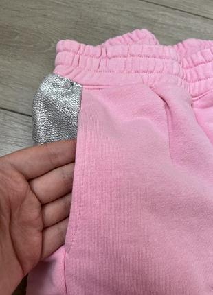 Штани для дівчинки рожеві 3