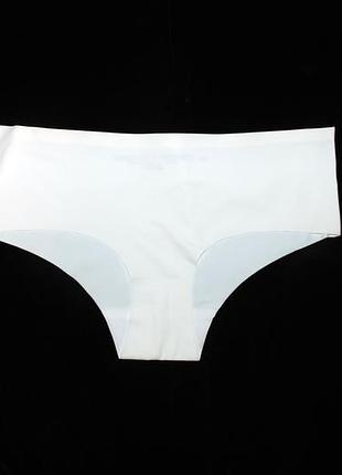 Невесомые невидимые беленькие трусики бесшовные трусики из микрофибры matalan нюанс!