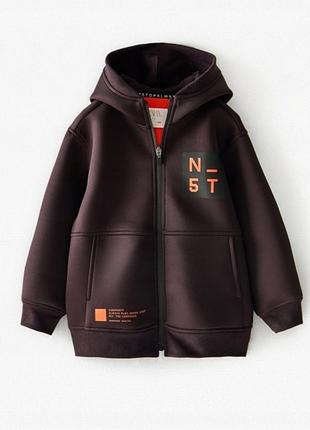 Zara куртка, спортивная толстовка неопрен, 152.