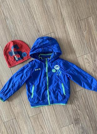 Вітровка, куртка тоненька cool club, куртка на теплу осінь для хлопчика, розмір 116.