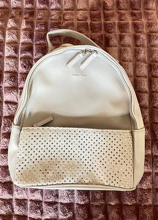 Рюкзак mary kay сірого кольору, з сріблястими зірочками