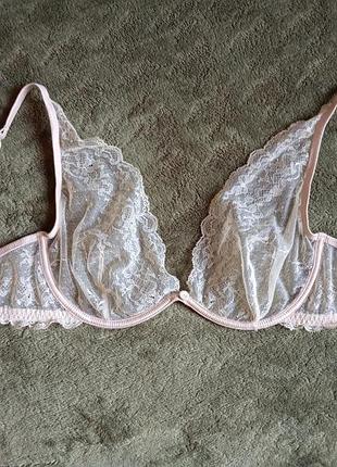 Бюстгальтер бралет  бежевий прозорий 75 с 
gap body love amour