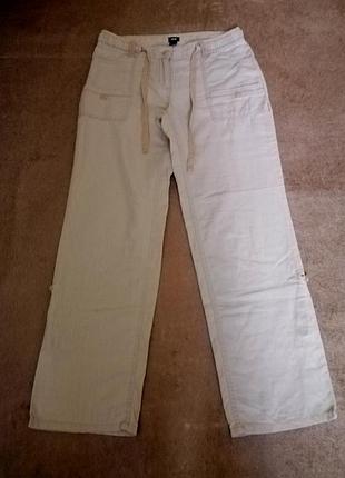 Летние брюки лен р. 48/50