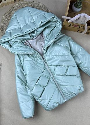 Куртка деми мята 104-122