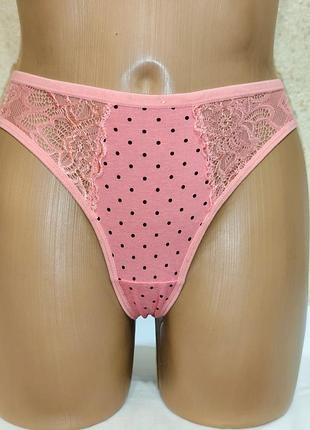 Красивые трусики стринги s. коттон