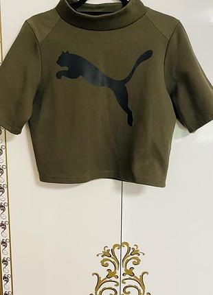 Стильна футболка -топ puma