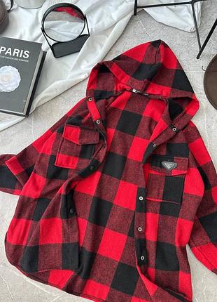 Женская кашемировая рубашка от 42 до 52 размера