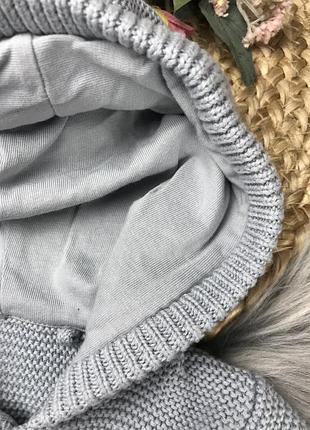 Вʼязана кофта з капюшоном 0-3 міс. 4