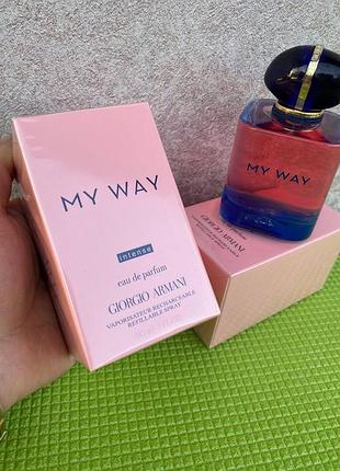 Giorgio armani my way intense 90 мл