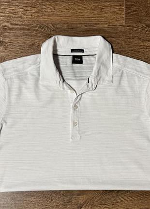 Футболка поло boss .