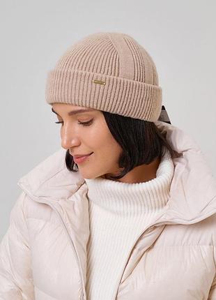 Шапка женская не глубокая укороченная подросток