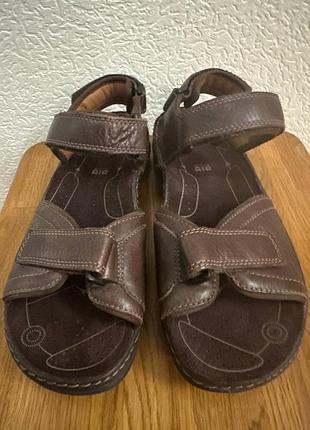 Сандалии чел.43 р., clarks кожа новые