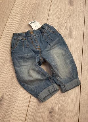 Нові джинси 3-6 міс