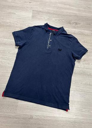 Стильне чоловіче поло футболка diesel