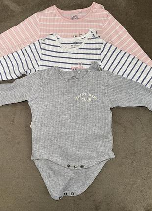 Дитяче боді з довгим рукавом