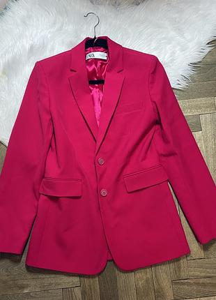 Жакет  /  піджак zara  фуксія