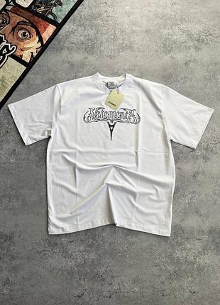 Vetements біла футболка унісекс