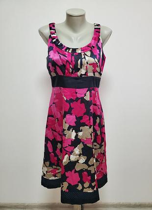 Очень шикарное брендовое шелковое платье