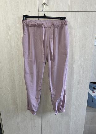 Штани ❣️ жіночі б/у пудра літо