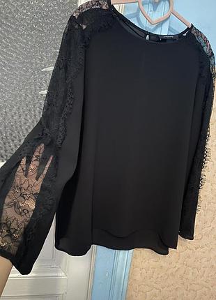 Блузка 50 хл atmosphere с кружевом
