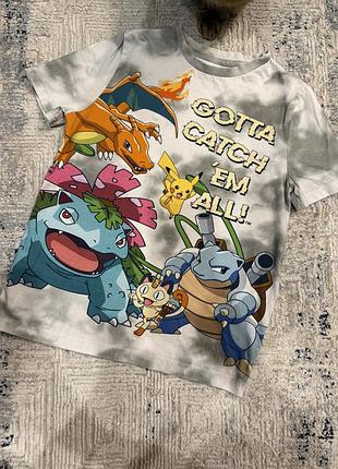 Футболка matalan pokémon 8-9 років