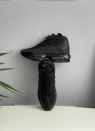 Nike air max 95 sneakerboot black 2
