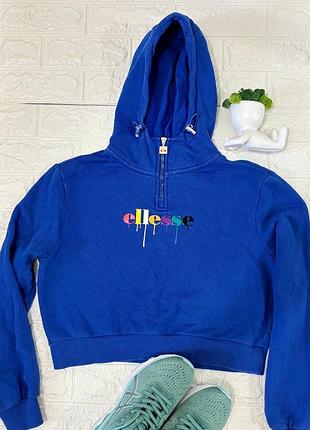 Жіноче зіп-худі (1/3) укорочене ellesse