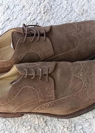 Туфлі чоловічі замшеві