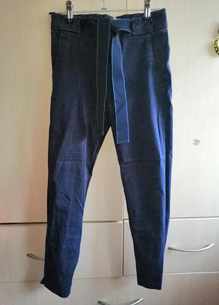 Синие брюки зара zara