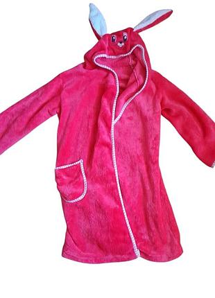 Теплый халат на девочку 6- 8 лет