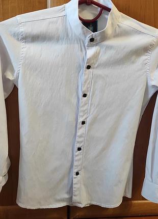 Крутая рубашка для парня на рост 134/140 см