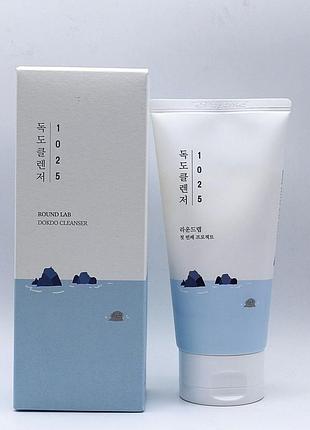 Мягкий очищающий гель - round lab 1025 dokdo cleanser 150ml