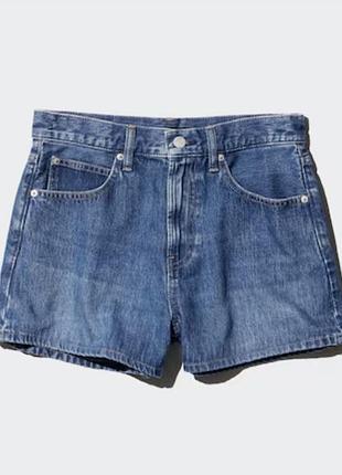 Джинсовые шорты uniqlo 27 inch