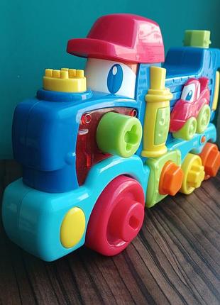 Музыкальный звуковой автовоз игрушка