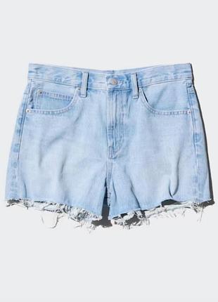 Джинсовые шорты uniqlo