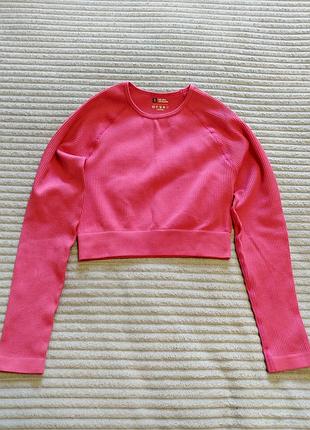 Спортивний топ з довгим рукавом