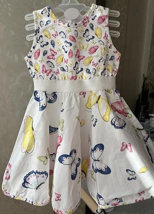 Monnalisa bebe сукня святкова бавовна 1 рік