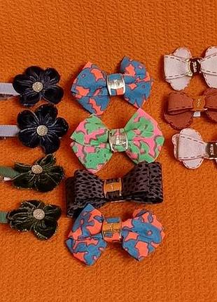 Заколки для волос, украшения для волос, бантики для волос. распродаж!