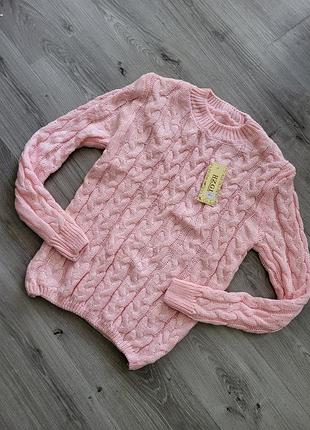 Красивый свитерик розового цвета